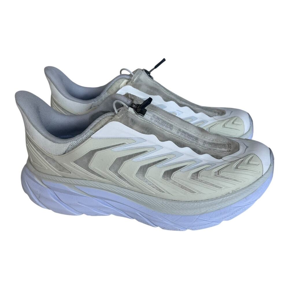 Hoka One One Project Clifton Quicklace Mesh Sneakers Shoes Women Size 6.5